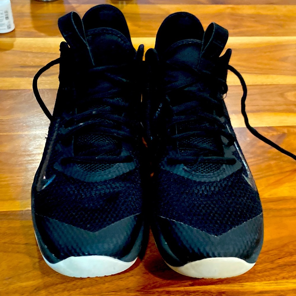 Nike Zoom LeBron Witness 4 Black Hyper Cobalt Blue BV7427-007 size 9.5